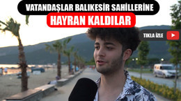Vatandaşlar Balıkesir Sahillerine Hayran Kaldılar