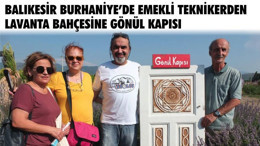 Emekli Teknikerden Lavanta Bahçesine Gönül Kapısı