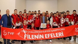 Filenin Efeleri’ne Coşkulu Karşılama