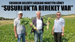 Susurluk Belediye Başkanı Nurettin Güney ; Susurluk'ta Bereket Var