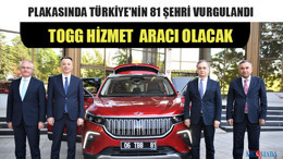 TOGG Hizmet Aracı Olacak