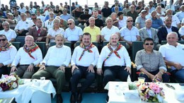 Başkan Yılmaz Softaoğlu Mehmed Pehlivan Yağlı Güreşleri'nde