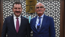 Yerel Yönetimler Başkanı Yücel Yılmaz’ı Tebrik Etti