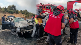 Balıkesir'de Korkunç Kaza: 1 Ölü 4 Yaralı