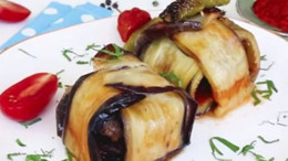 Köfteli Patlıcan Bohçası