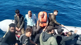 Balıkesir Açıklarında 13 Düzensiz Göçmen Kurtarıldı