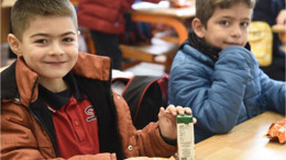 Dursunbeyli Öğrenciler Yeni Okulunda