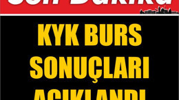 KYK Burs Sonuçları Açıklandı