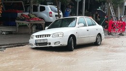 Savaştepe'de Yollar Sular Altında