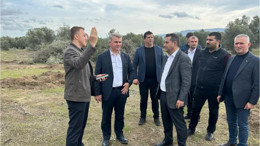 Milletvekili Canbey Edremit'teki Yatırımları İnceledi