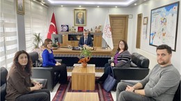 Müdür Erkan Başkan Ersoy'u Ağırladı