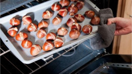 Kış Sofralarını Süsleyen Fırında Kestane Tarifi