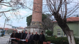 Balıkesir'de Camisiz minare mahallenin simgesi oldu