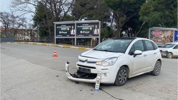 Balıkesir Stadyum Caddesi'nde Kaza