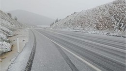 Balıkesir'in Savaştepe İlçesine İlk Kar Düştü