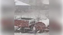 Bigadiç'e Yılın İlk Karı Düştü