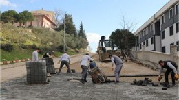 Doğalgazın Ardından Yollar Hızla Yenileniyor