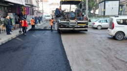 KARESİ’DE YOL ÇALIŞMALARINA DEVAM