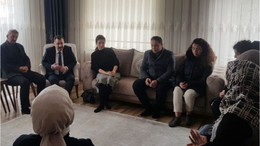 Yücel Yılmaz'dan Taziye Ziyareti: 'Başımız Sağ Olsun'