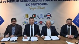 Büyükşehir Toplu İş Sözleşmesini İmzaladı