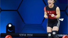 Cansu Bektaş Halterde Avrupa Şampiyonu
