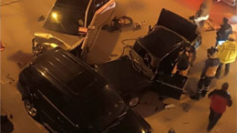 Bandırma'da trafik kazası kameralara yansıdı (1 ölü)