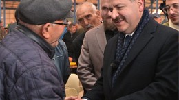 Savaştepe’de Yücel Yılmaz’a sevgi seli