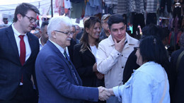 Ali Kemal Deveciler, Ekibiyle Beraber Esnaf ve Vatandaşlarla Buluştu