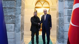Erdoğan,Ukrayna Cumhurbaşkanı Zelenski'yi kabul etti