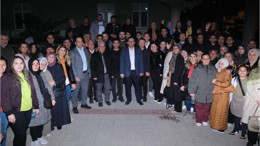 Mustafa Aysel Burhaniyeli Vatandaşlarla Sohbet Etti