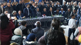 Mustafa Aysel'in Roman Derneği Ziyaretinde Miting Enerjisi