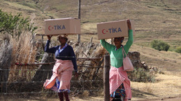 TİKA'dan Lesotho'ya Ramazan Programı, 500 Aileye Gıda Yardımı