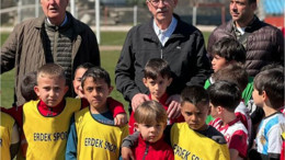 Genç Sporcular İçin Başkan Karışık Sahada