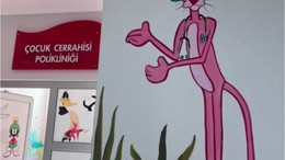 Balıkesir'de Hastane Çocuklara Renkli Bir Karşılama Sunuyor