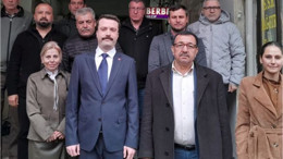 Altıeylül Muhtarlar Derneği'ne Vatan Partisi'nden Destek Ziyareti
