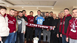 Başkan Tosun'a Veda Desteği
