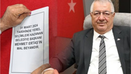 Başkan Ertaş Mal Beyanını Paylaştı