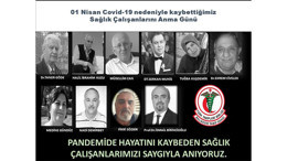 Necdet Uçandan Pandemide Hayatını Kaybeden Sağlık Çalışanlarını Anma ve Mücadele Çağrısı