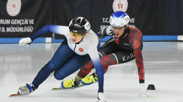 Short Track Türkiye Şampiyonası Erzurum'da Start Aldı
