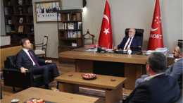 Temel Karamollaoğlu ve Ahmet Akın Bir Araya Geldi