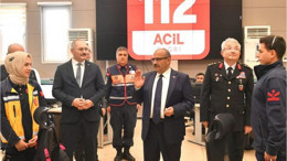 Vali Ustaoğlu Çağrı Merkezine Gitti