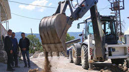 Burhaniyede 39 mahallede çalışma başladı