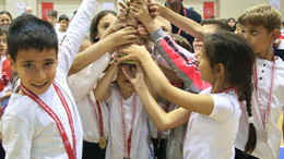 Burhaniye'de Çocuk Oyunları Etkinliği Tamamlandı