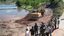 Gönen'de Sulama Devrimi DSİ Projesi İlerliyor