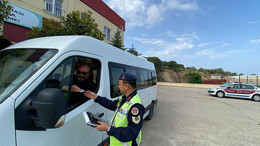 İl Jandarma Komutanlığı'ndan Okul Servislerine Özel Kontrol