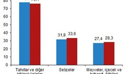 TUİK Bitkisel Üretim 1.Tahminini Açıkladı