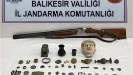Balıkesir’de tarihi eser kaçakçılarına operasyon: 6 gözaltı