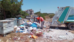 Ayvalık’ta 3 Bin 660 Ton Çöp Toplandı