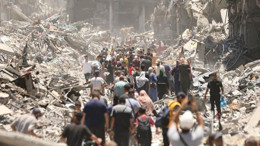 BM: Gazze Enkaz Halinde
