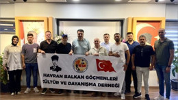 Başkan Ersoy Balkan Göçmenleri Derneğini Ağırladı